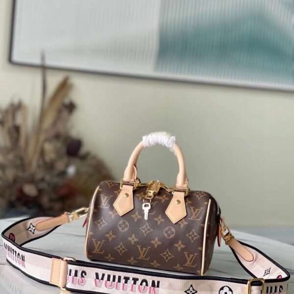 L X V SPEEDY BANDOULIÈRE M46222 size:20.5x13.5x12cm(Multiple colors)