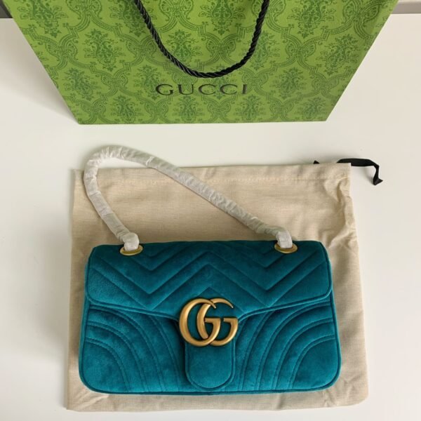 GUC Marmont Series of Cashmere cross-body bag Size：26*15*7cm