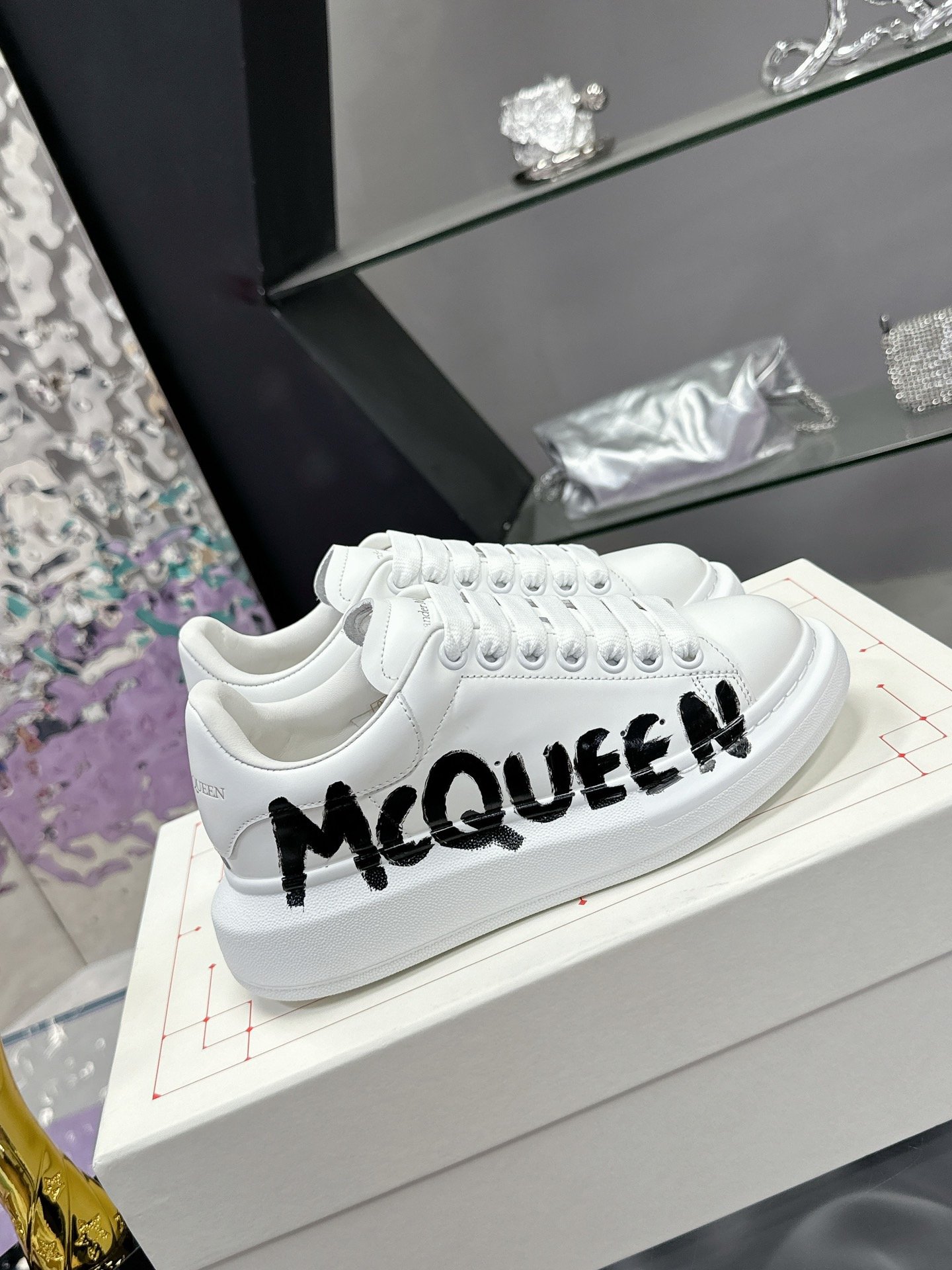 ALEXANDER MCQ Sole Leather Sneaker 2025SUNGLASSES