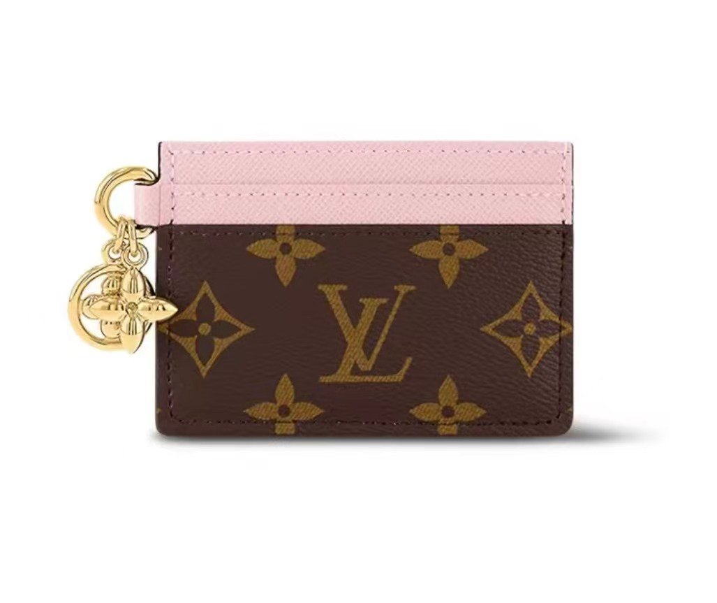 LV Charms Card Holder wallet for women