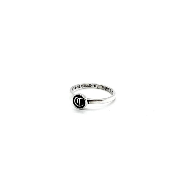 Chrome hearts C Letter Tag Band Ring