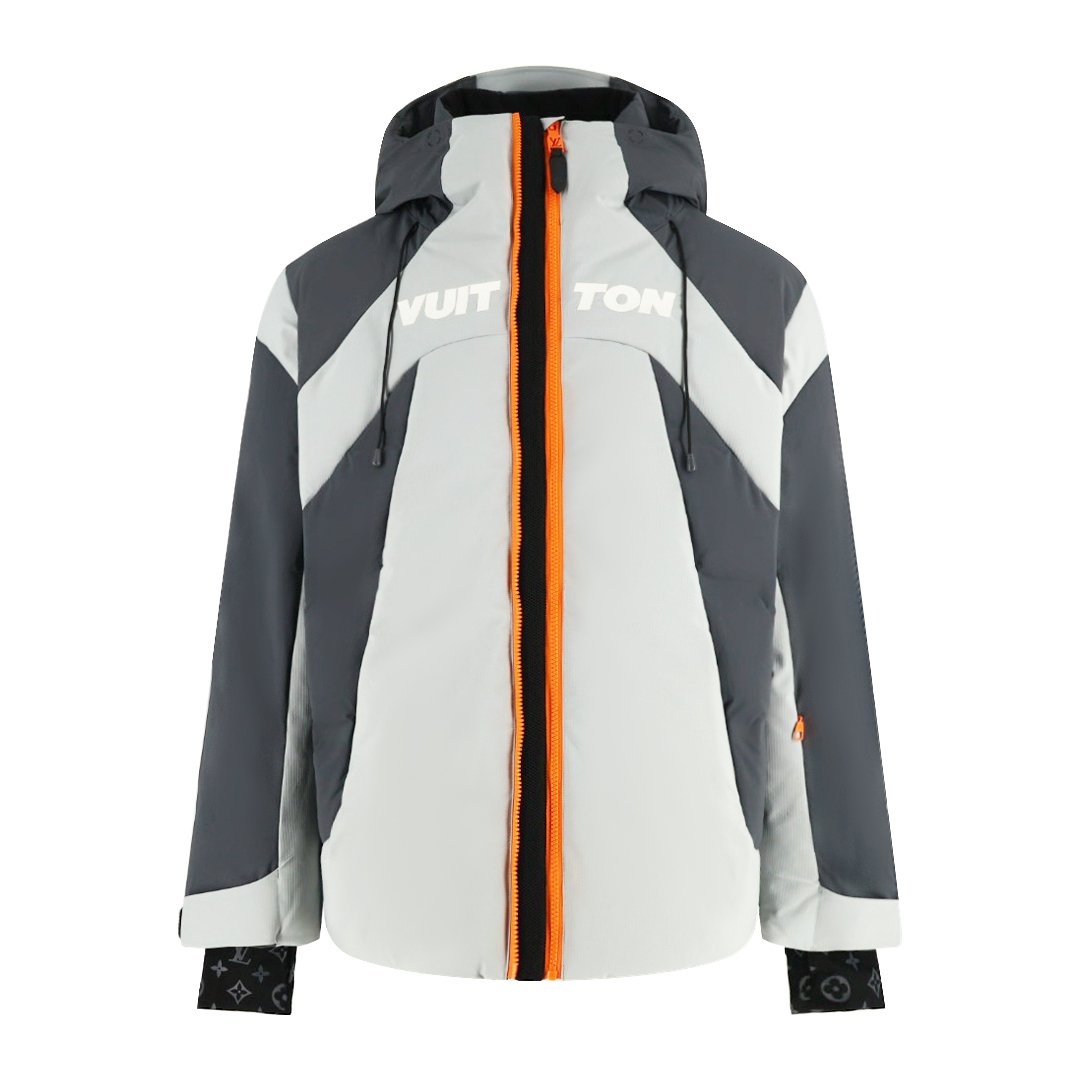 LV SKI FW24 LOGO Gray