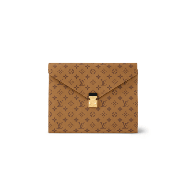 Louis Vuitton Monogram Canvas Mark Folder Laptop pouch (1.4 x 10.2 x 12.8 inches）