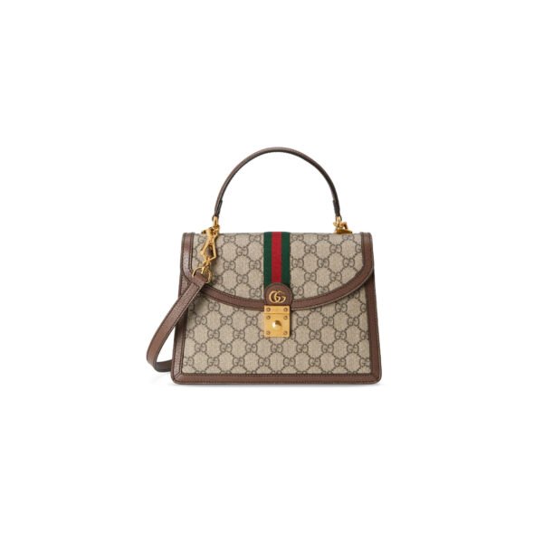 GUCCI OPHIDIA SMALL TOP HANDLE BAG 651055 (25*17.5*7cm)